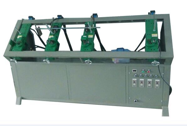 鐵線成型彎框機，全自動成型WKJ-2000方框機，寵物籠彎框機。